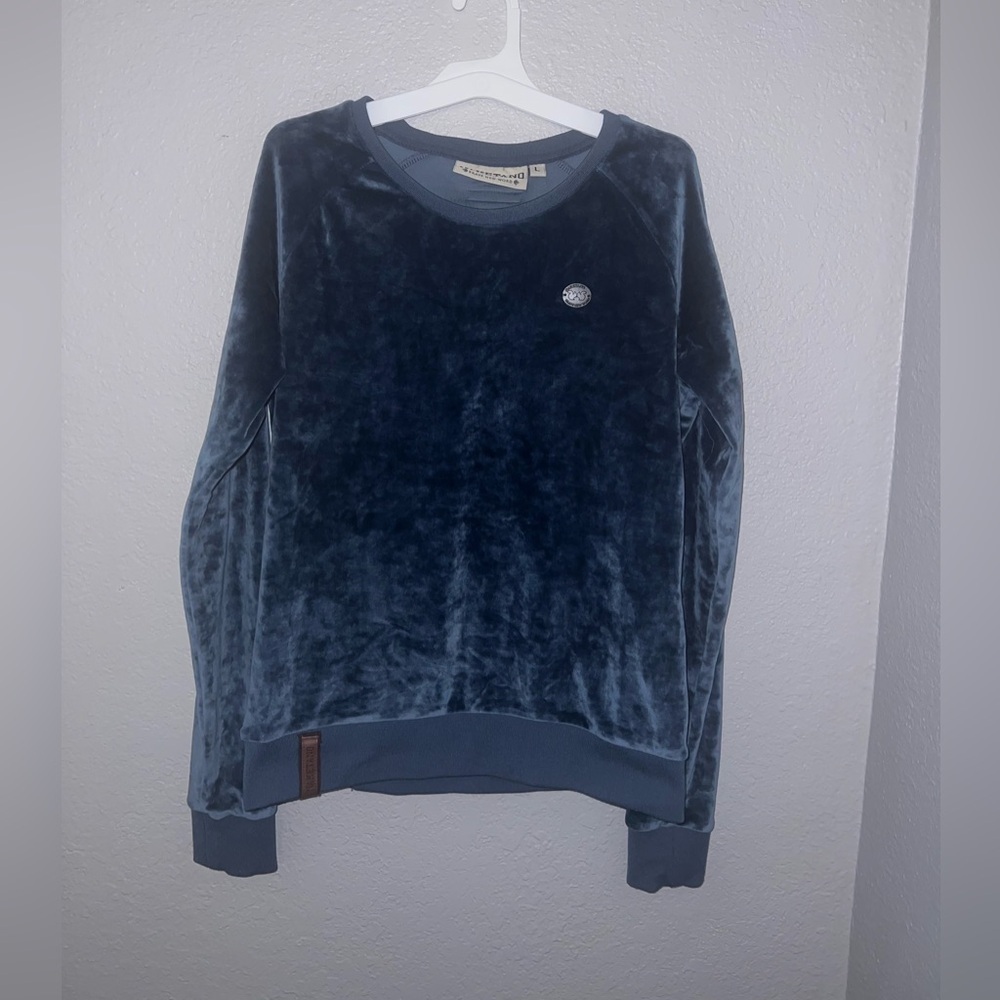 Naketano Women Samt Nicki Pullover Fleece Blue
